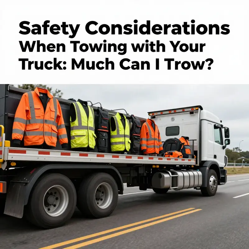 Key factors influencing the towing capacity of a truck.