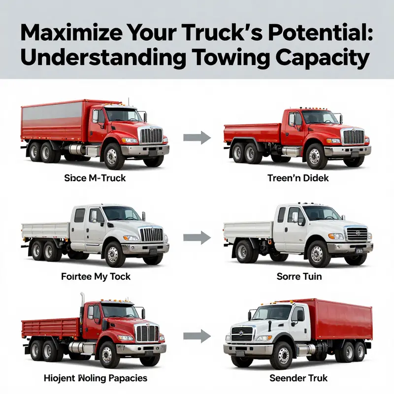 Key factors influencing the towing capacity of a truck.