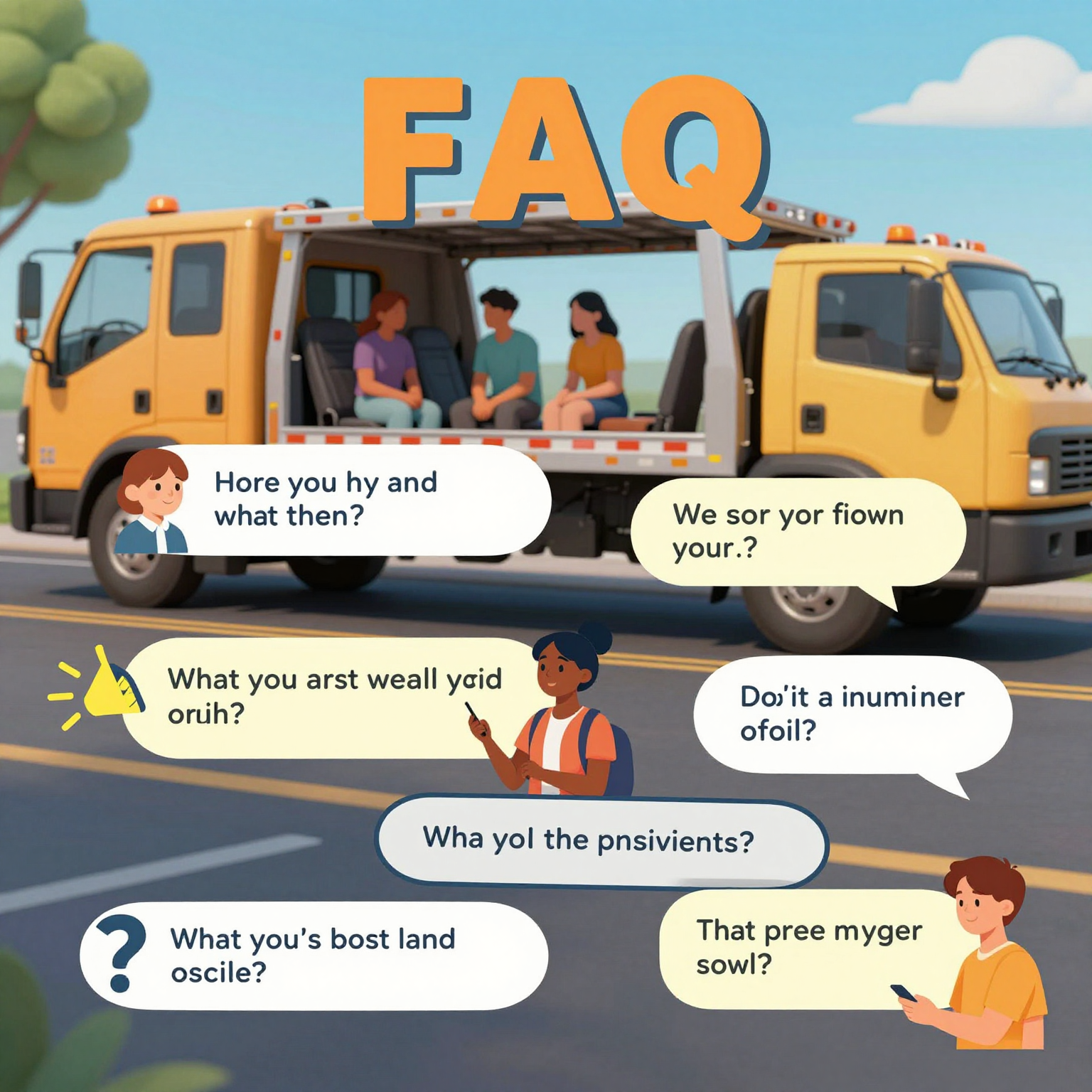 FAQ Section about Towing and Tow Trucks