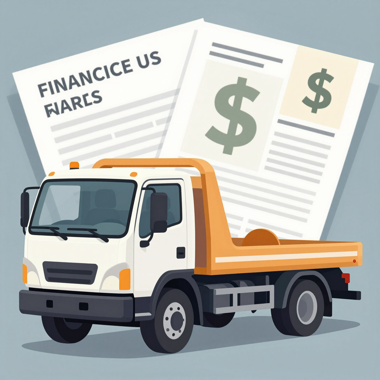 Tow Truck Financing Illustration