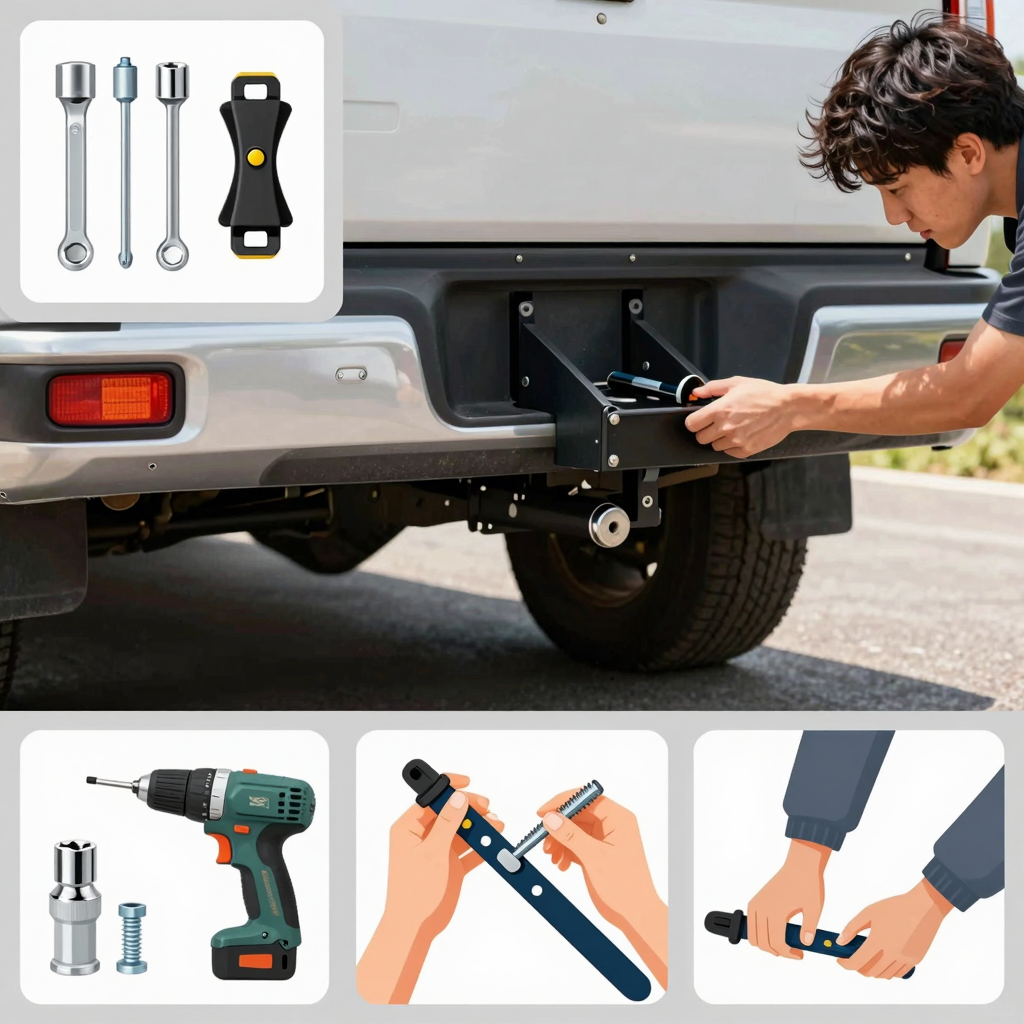Tow Hitch Installation Process
