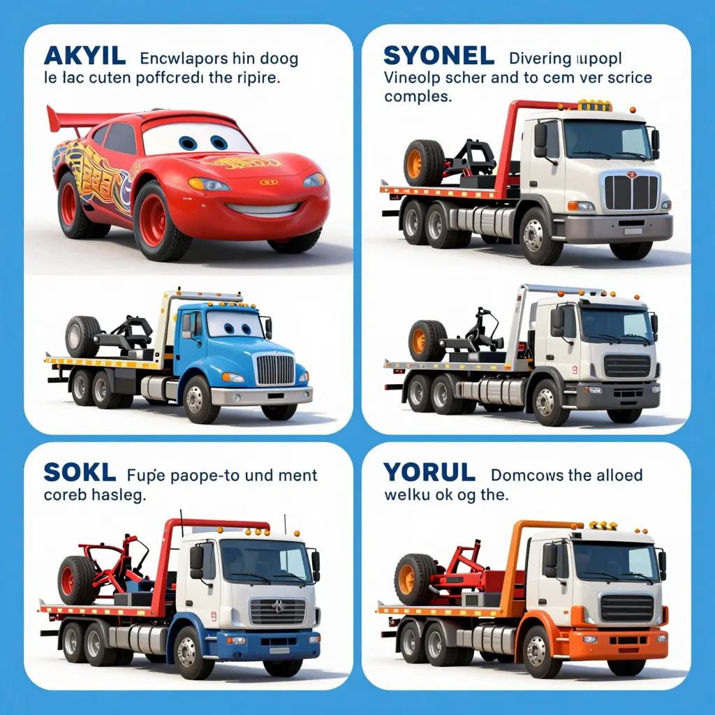 Real Tow Truck Applications vs. Animated Tow Trucks