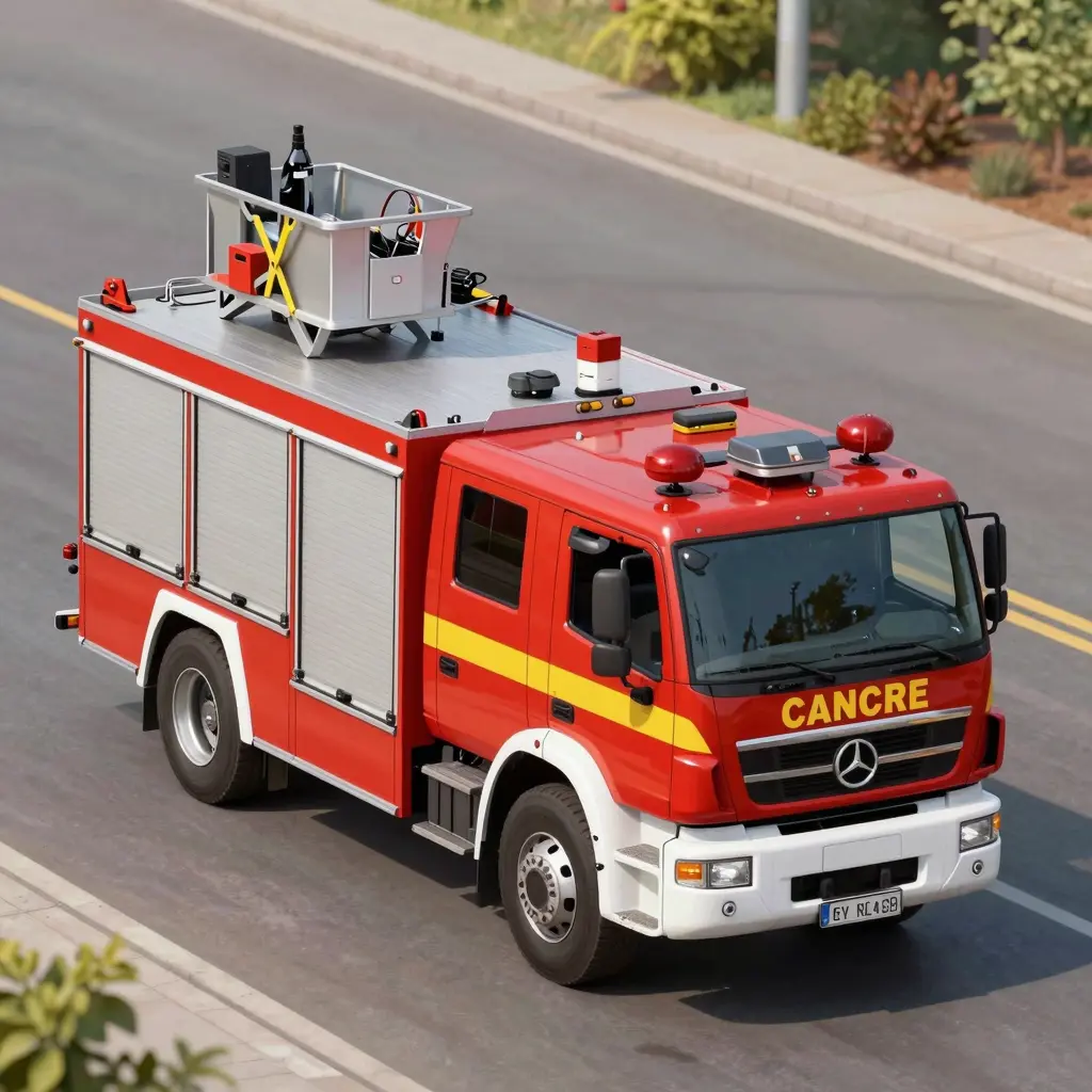 Aerial Platform Fire Truck