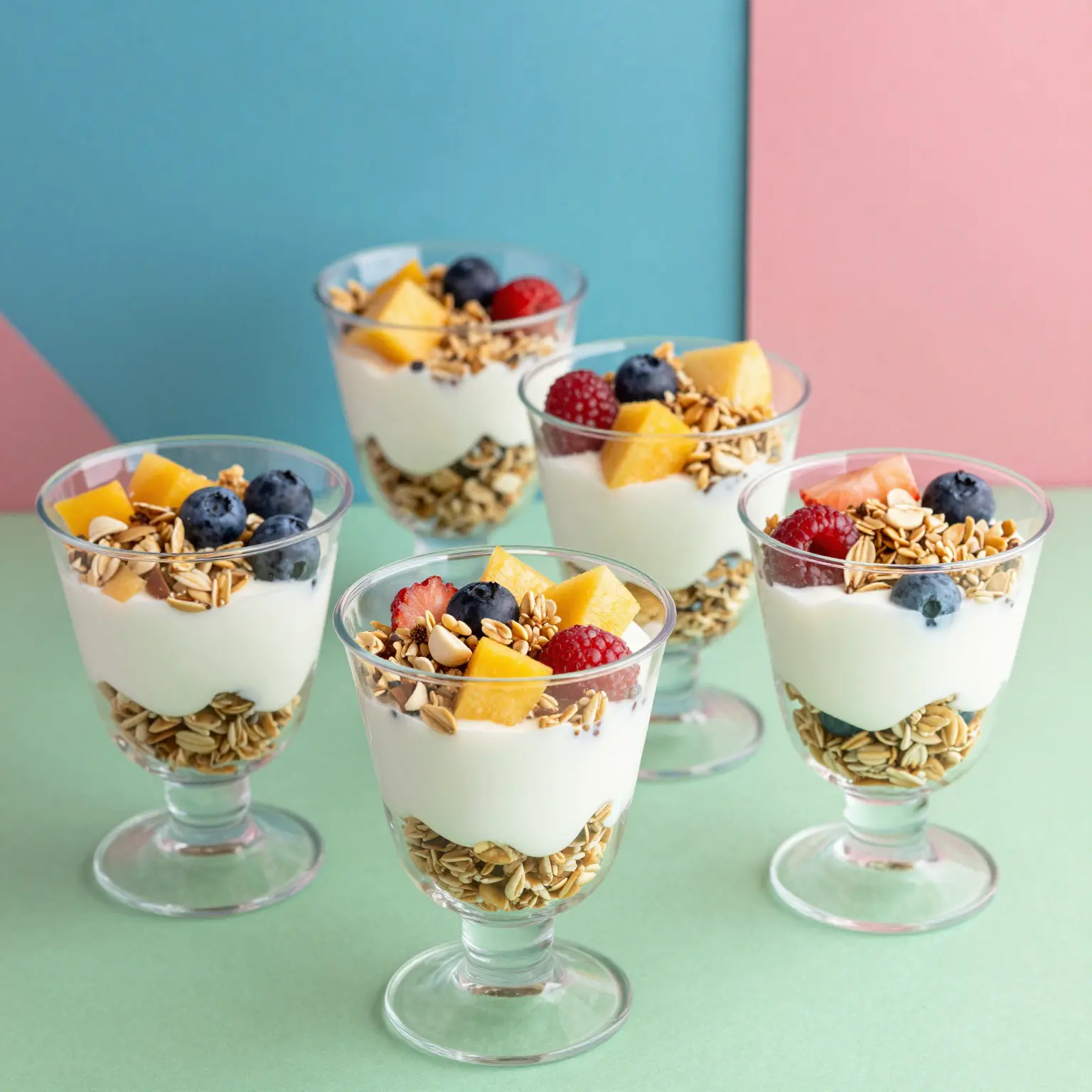 Clear Plastic Parfait Cups