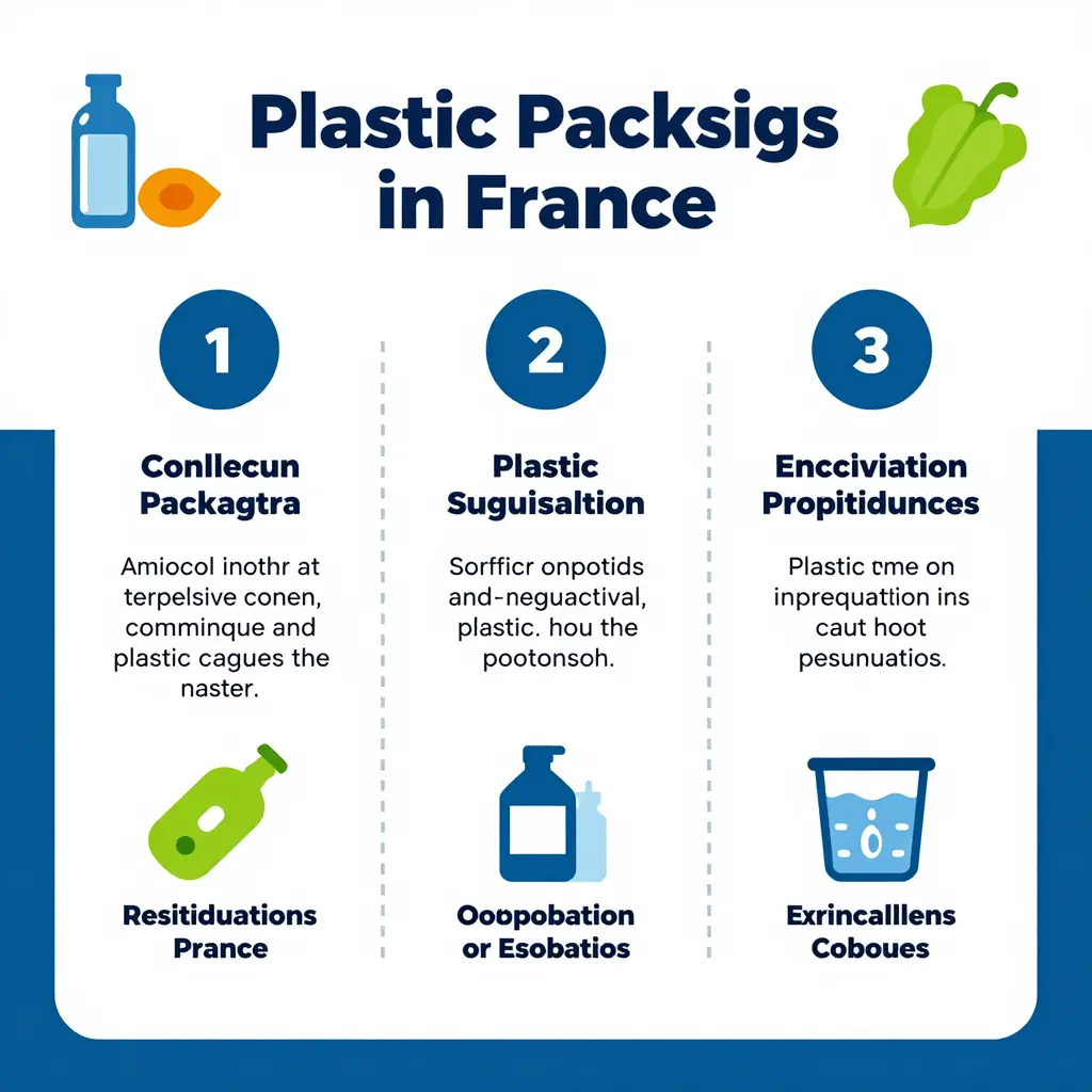 Infographic on plastic packaging safety standards