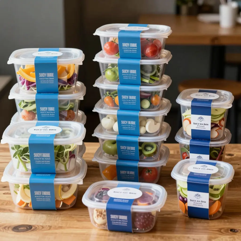 Plastic Packaging Food Containers in Sucy-en-Brie