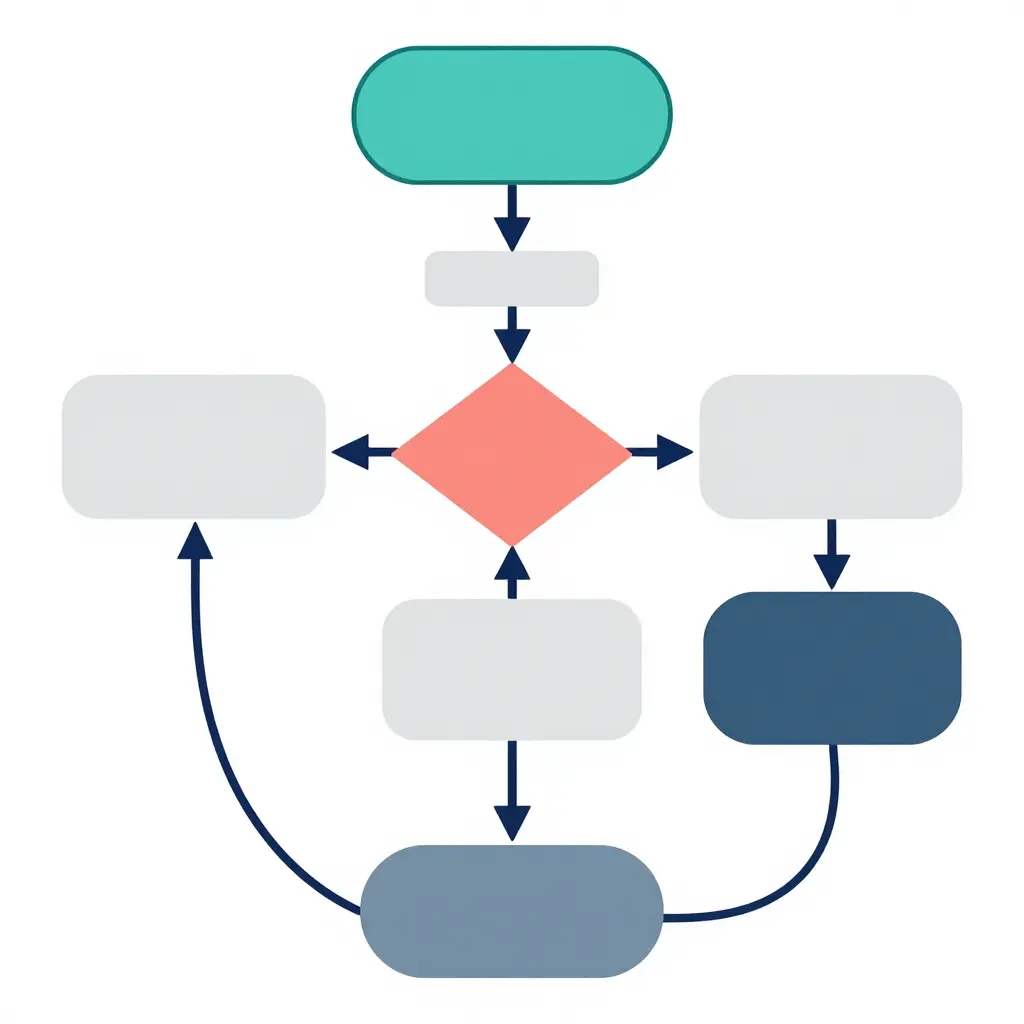 2D process flow diagram for correcting a fairing panel gap: assess the gap, choose between heat bending and trimming, apply the chosen method, re-check fitment, and loop back for repeated adjustments